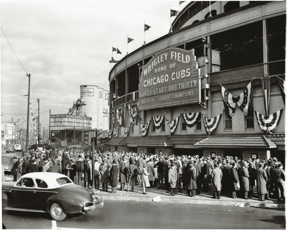 wrigley field marquee