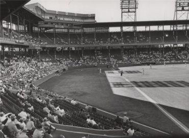 Sportsman Park, St Louis, MO, September 27, 1953 – Small crowd sees Browns last game in St Louis