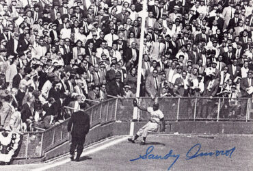 Michael Keedy’s Top Ten Greatest World Series Catches, Number One: Sandy Amoros and the 1955 World Series!