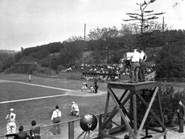 Andy Coakley Field, Manhattan, NY, May 17, 1939 – Princeton at Columbia, first sporting event broadcast on TV