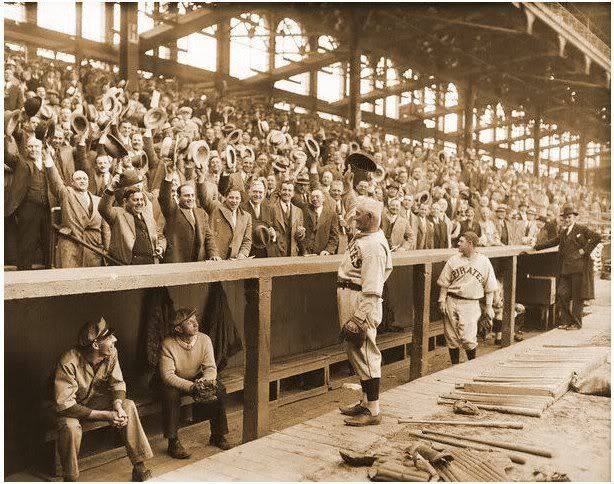 Ebbets Field, Brooklyn, NY, May 4, 1933 – Honus Wagner Day for a beloved legend