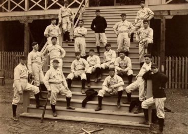 1899 St Louis Perfectos (84-67, Finished 5th in National League) – Cy Young bottom left first row