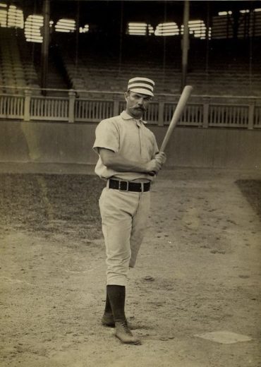 George Wood (1880-1892) – “Dandy” Wood was outfielder with strong arm and good arm