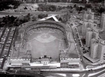 Polo Grounds, Manhattan, NY, October 2, 1951 – Game Two of the memorable playoff series between the NY Giants and Brooklyn Dodgers