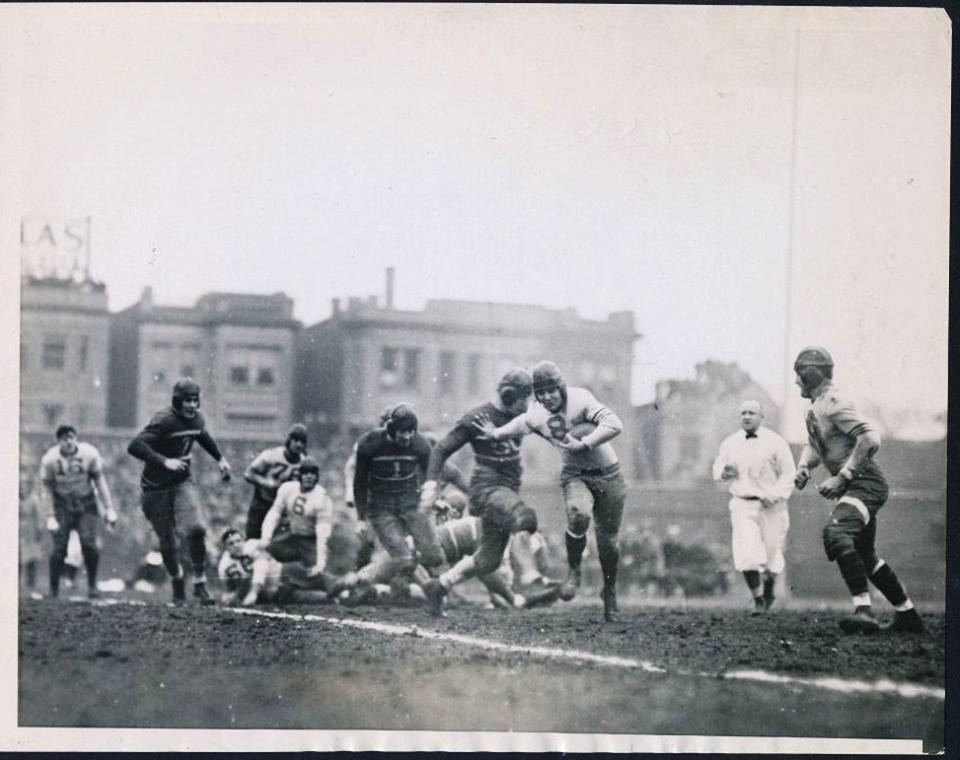 NFL in Ballpark Series – Wrigley Field, Chicago, IL, December 17, 1933-  First ever NFL Championship game takes place between Bears and NY Giants