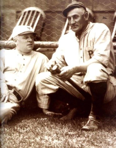 Two Old Baseball Warriors: John McGraw and Honus Wagner