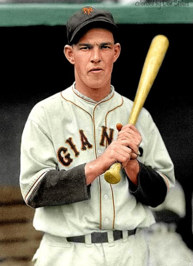 Beautiful Mel Ott Colorization by Don Stokes!