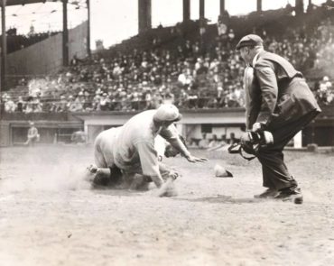 Fenway Park, Boston, MA, July 6, 1927 – Emerging power in the A’s take on the hapless Red Sox in American League action