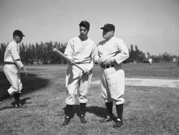 Twenty-One-Year-Old Joe DiMaggio Makes His First Appearance in a Yankee Uniform on St. Patrick’s Day, March 17, 1936!