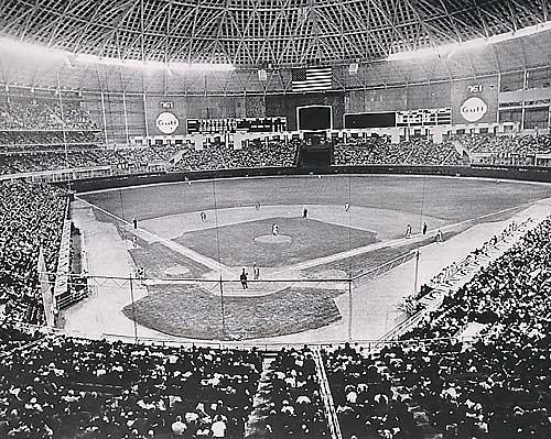 The Astrodome Opens, April 9, 1965 – The Indoor Era in Baseball Begins!