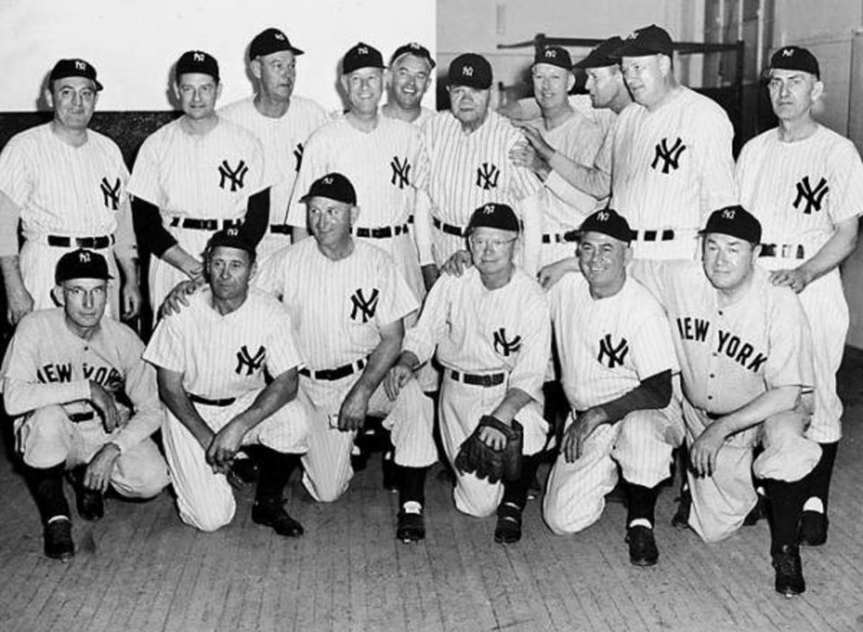 Twenty-Five Year Reunion of the 1923 World Series Champion Yankees