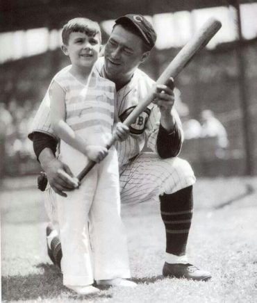Ballplayers and Their Children, Part Three:  Hack Wilson and Son Bobby.
