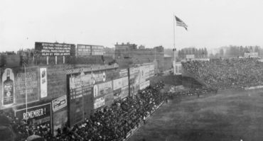 Fenway Park, Boston, MA, October, 12, 1914 – More than 35,000 see Miracle Braves battle Philadelphia A’s in Game 3 of 1914 World Series