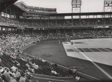 Sportsman Park, St Louis, MO, September 27, 1953 – The Browns last game in St Louis ends in 2-1 loss in front of 3,174