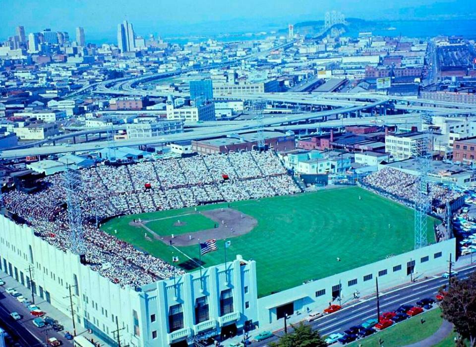 Seals Stadium, San Francisco, CA (1931-1959) – Home to the PCL’s San Francisco Seals and later the Giants who moved to west coast in 1958