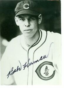 Baseball’s Other “Babe,” Babe Herman: The Only Major Leaguer To Double Into a Double Play!