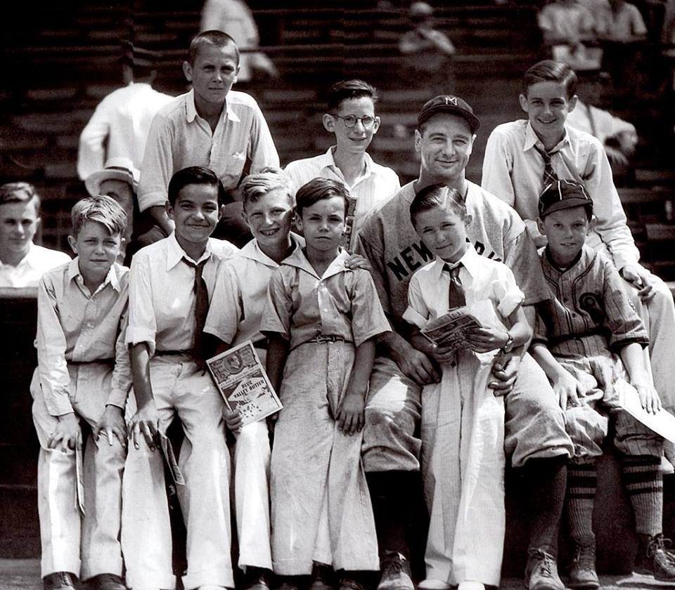 From the Lighter Side: Lou Gehrig and Kids!