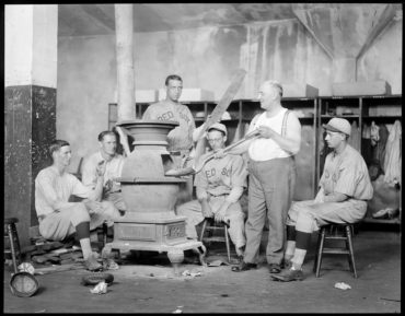 Boston Red Sox Clubhouse, Vintage 1928!
