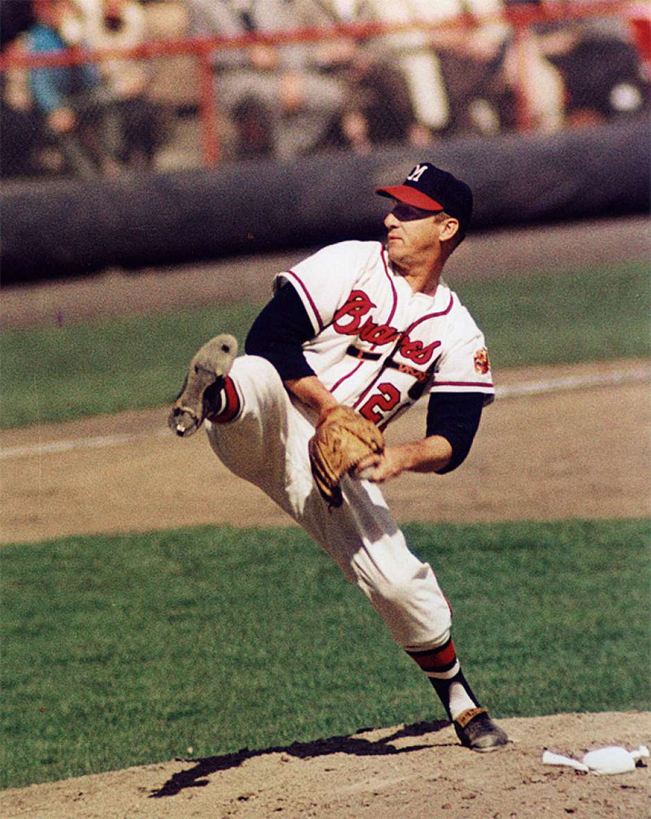 Forty-Year-Old Warren Spahn Throws a No-Hitter!