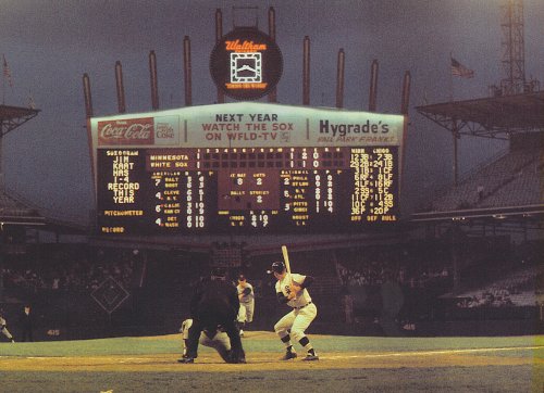 New White Sox Expoding Scoreboard on a Home Run 