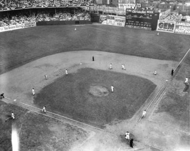 Ebbets Field, Brooklyn, NY, October 8, 1949 – Bobby Brown’s bases-clearing triple crushes the hopes of Brooklyn