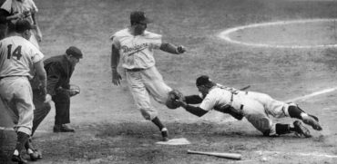 A Memorable Baseball Brawl: Carl Furillo Gets 50-Year Old Leo Durocher in a Chokehold!