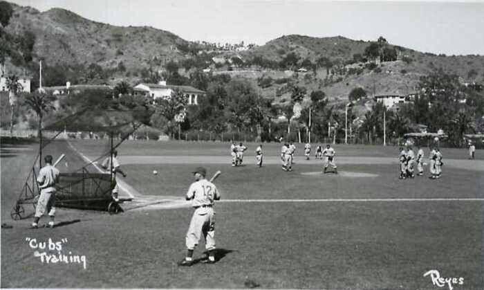 History] Chicago Cubs spring training on Catalina Island