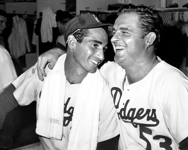 SANDY KOUFAX and DON DRYSDALE: BASEBALL’S VERSION OF THE “GOLD DUST TWINS”!