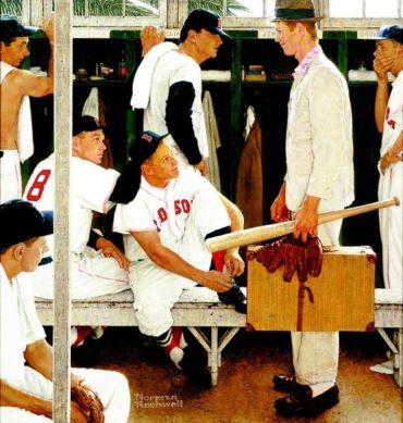 Norman Rockwell and Baseball, Part Three: “The Rookie”