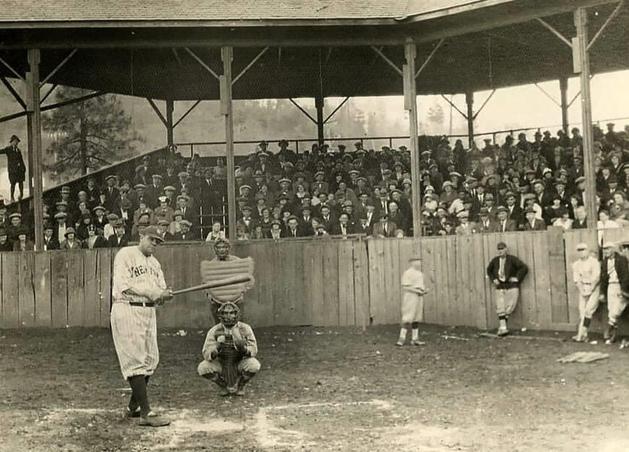 Babe Ruth’s 1924 Barnstorming Tour Visits Dunsmuir Ball Park…And It’s Still Standing!