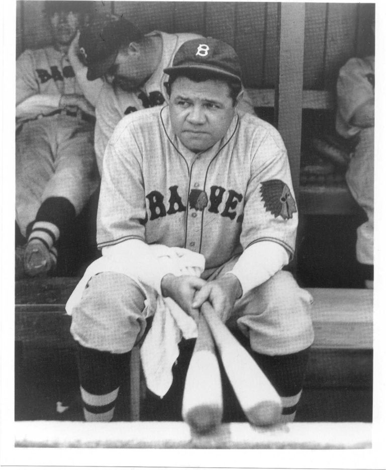 Boston Brave Babe Ruth Plays His Final Game, May 30,1935 - Baseball ...
