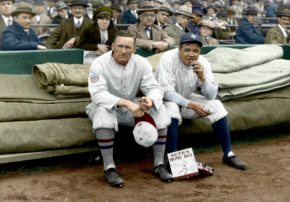 NYPD - Today is Babe Ruth's birthday & Throwback Thursday.