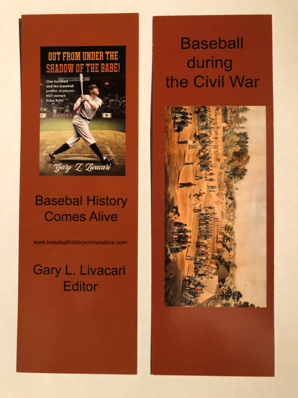 Such A Deal! Free “Baseball History Comes Alive” Bookmarks!