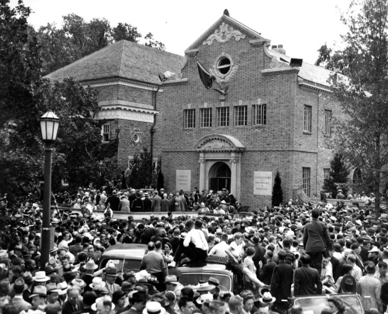 Great Footage From the Opening of the National Baseball Hall of Fame, June 12, 1939